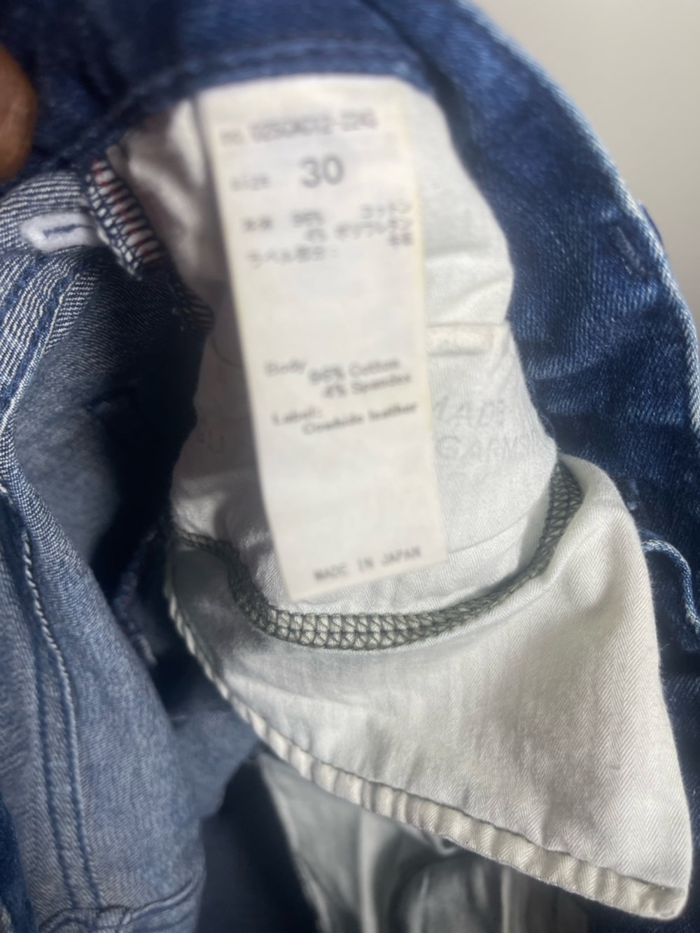 Moussy Vintage Willows Rebirth Skinny Jeans Blue size 30 - Picture 6 of 8